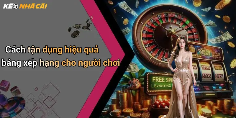 Cách tận dụng hiệu quả bảng xếp hạng cho người chơi