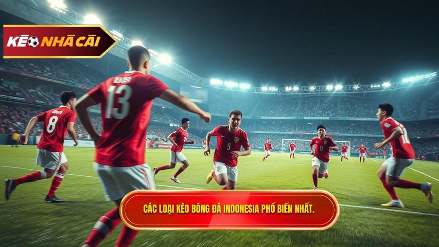Các loại kèo bóng đá Indonesia phổ biến nhất