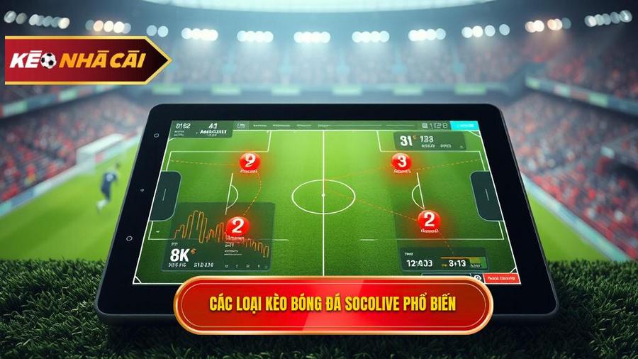 Phân tích các loại kèo bóng đá Socolive phổ biến nhất hiện nay