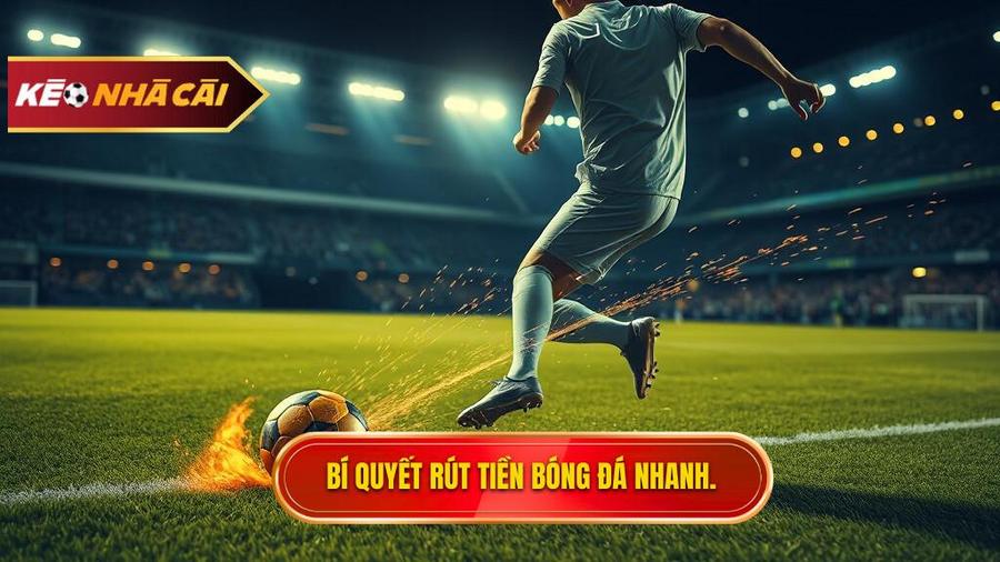 Bí quyết rút tiền bóng đá nhanh