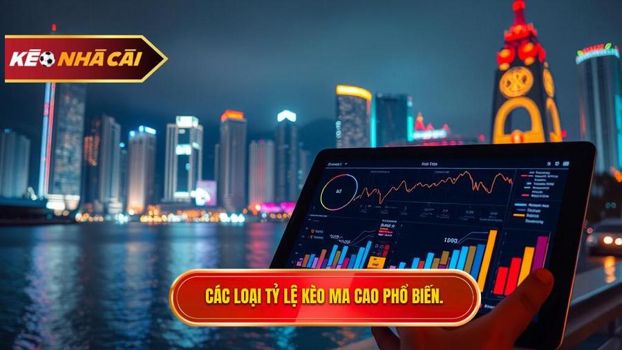 Các loại tỷ lệ phổ biến trong kèo bóng đá Ma Cao