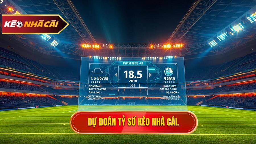 Dự đoán tỷ số KÈO NHÀ CÁI.