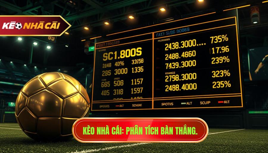 KÈO NHÀ CÁI_ Phân tích bàn thắng.